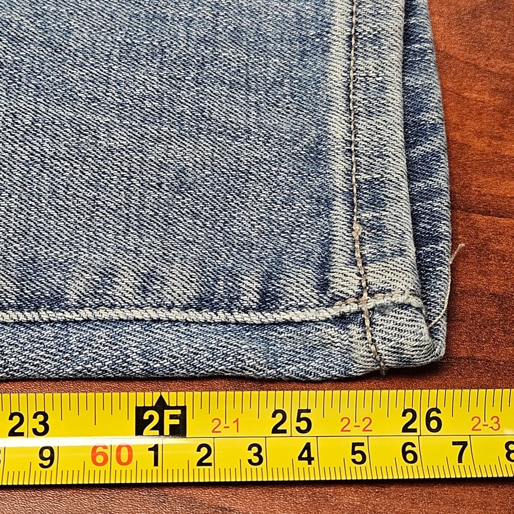 Lucky Brand Bridgette Skinny Jeans 2/26 High Rise Button Fly Distressed Denim - Picture 10 of 12